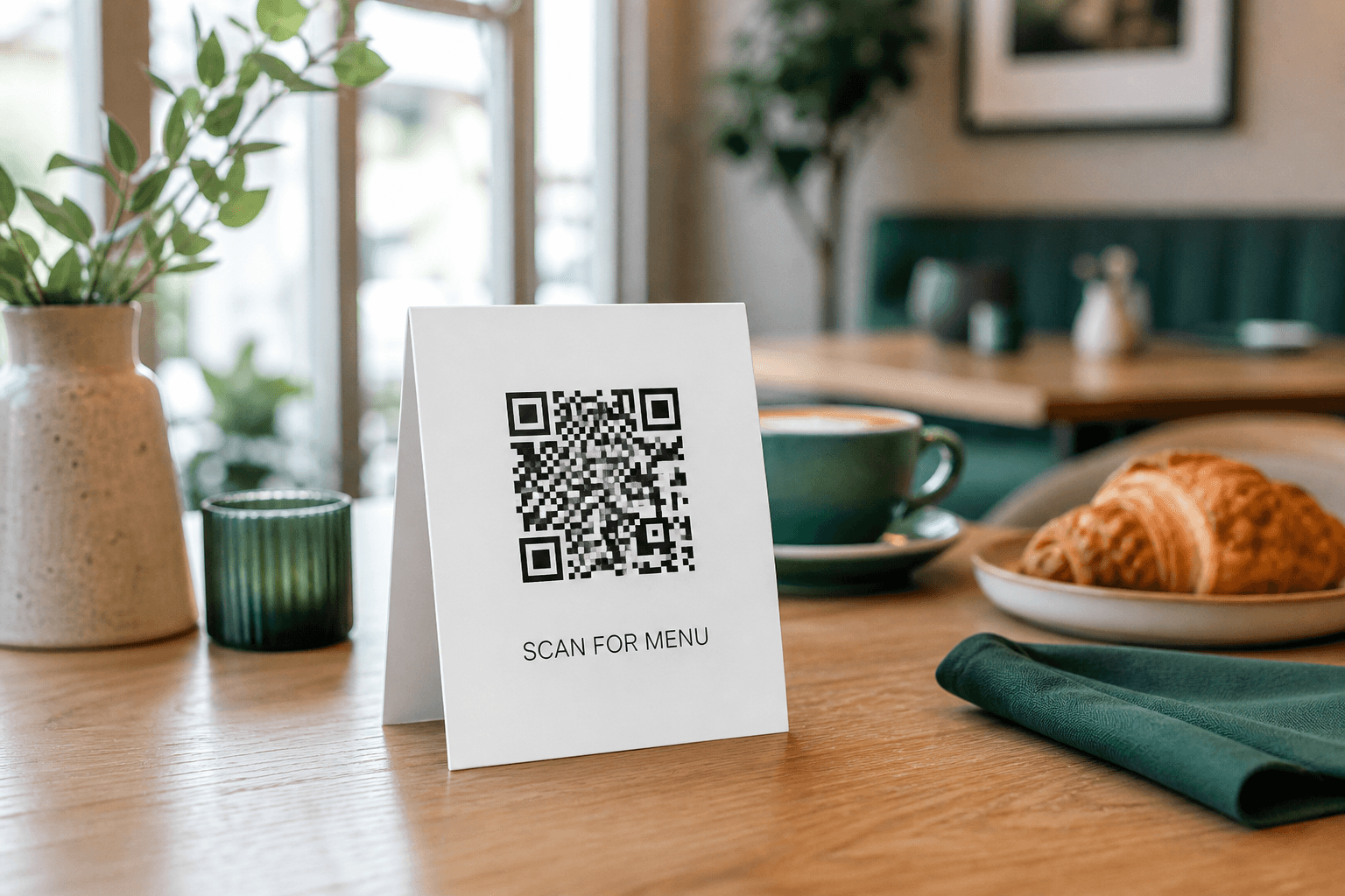Dynamic QR code for restaurants & cafes — Menus that update themselves